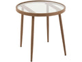 Table d'appoint Homzora en Fer - Beige