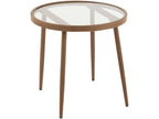 Table d'appoint Homzora en Fer - Beige