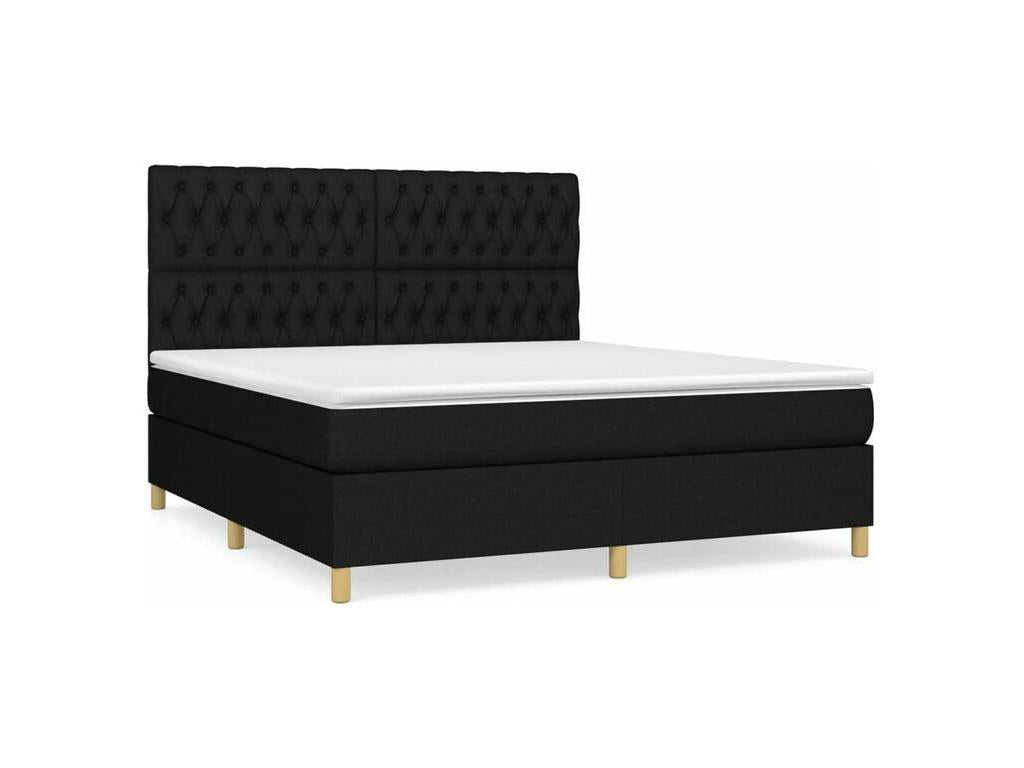 Bed Mattress (Black) - White