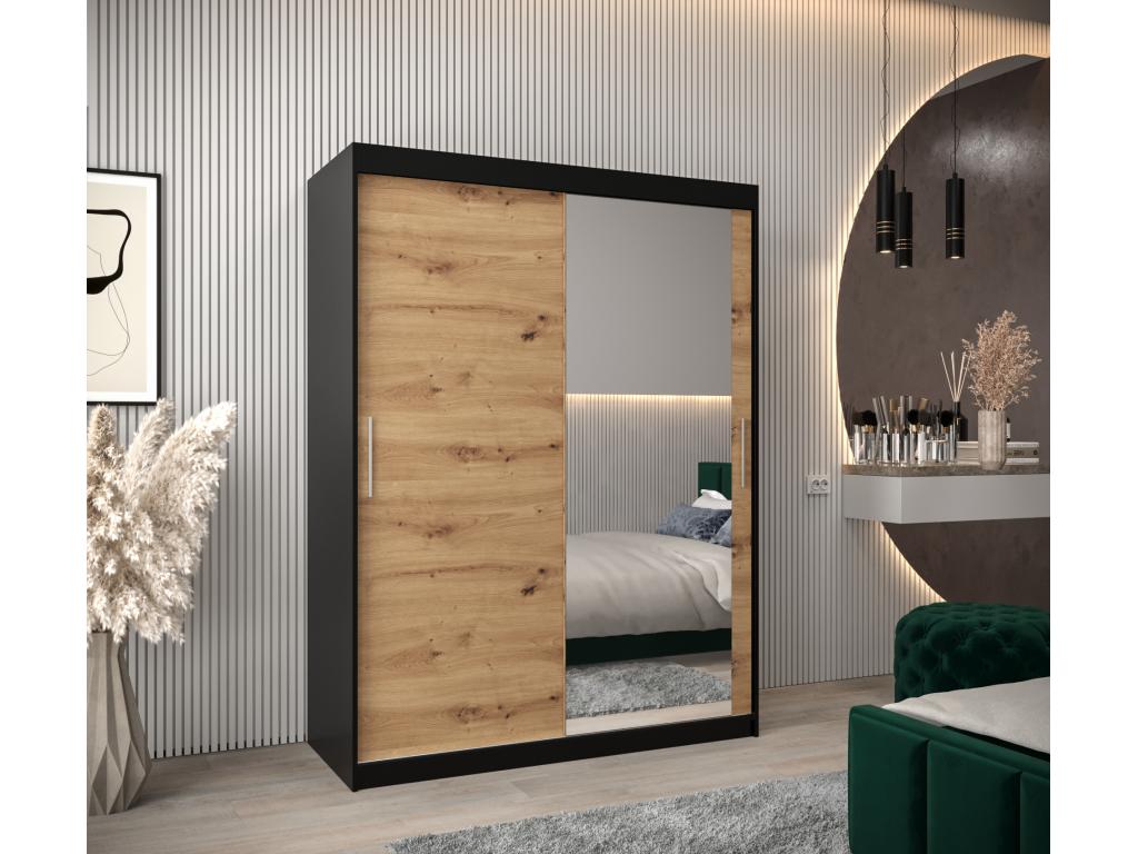 Wardrobe - Argent /Marron/Noir wbgv163941