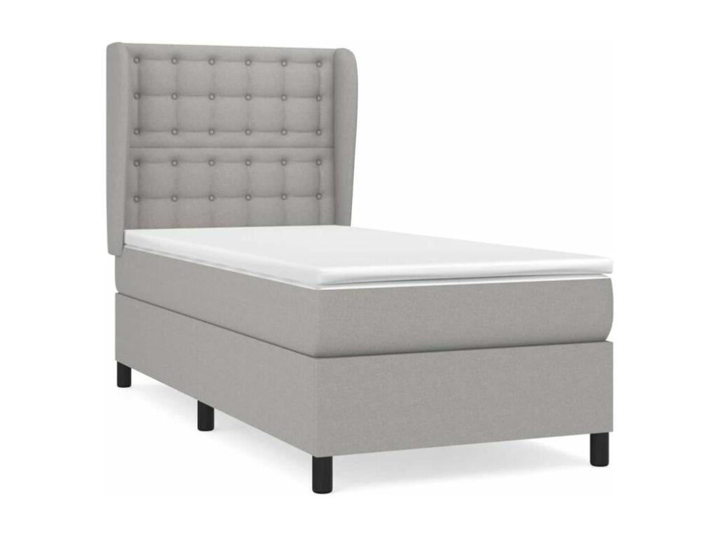 Bed Mattress (Gray) - White mgvi388461