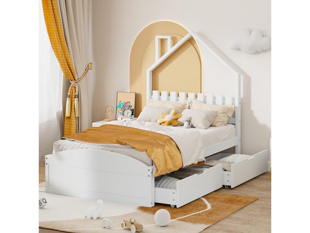 Bed (White) kosl320961