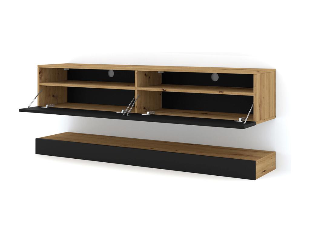 Cabinet (Black) - White