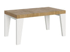 Table (White) - Blanc/Naturel clair