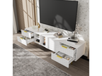 Cabinet (White) 170X403X499CM - Gray