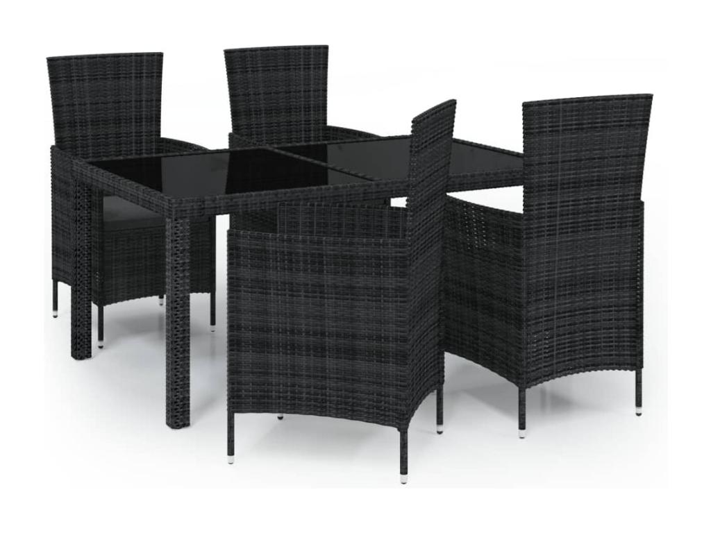 Garden Cushion (Black) lbuq453621