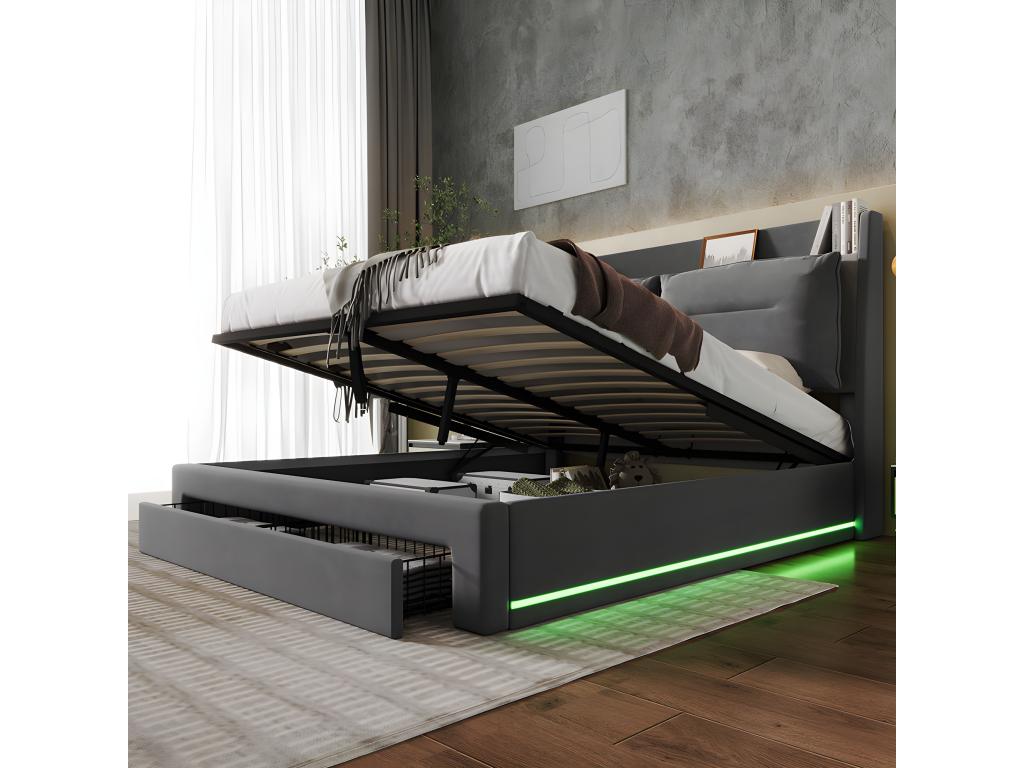 Bed (Gray) iqlu231931