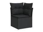 Outdoor Set Garden Cushion (Black) xioz476451