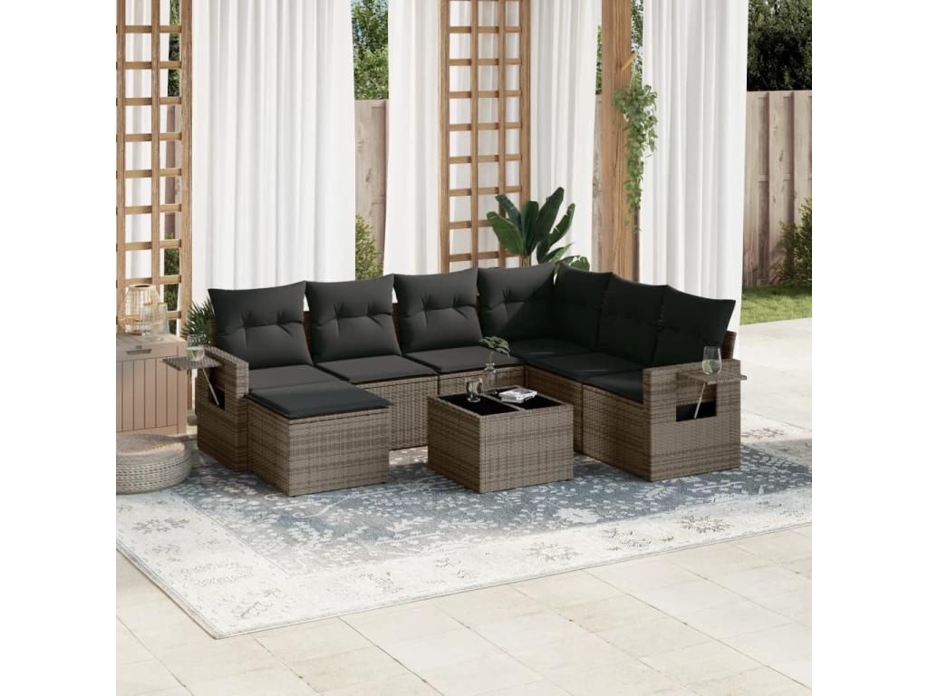 Outdoor Set Garden Cushion (Gray) cycp946351